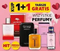 Kaufland Perfumy (La Rive, STR8, Adidas, C-THRU, Her Choice) oferta