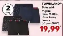 Kaufland TOWNLAND Bokserki męskie (2 pary) oferta