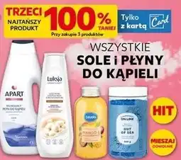 Kaufland Sole i płyny do kąpieli (Apart, Luksja, On Line, Be Beauty) oferta