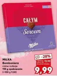 Kaufland Milka Bomboniera różne rodzaje oferta