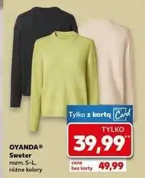 Kaufland OYANDA Sweter oferta