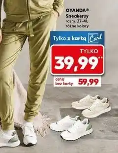 Kaufland OYANDA Sneakersy oferta