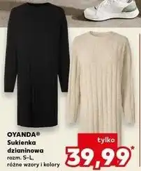 Kaufland OYANDA Sukienka dzianinowa oferta