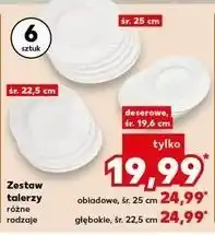 Kaufland Zestaw talerzy różne rodzaje (6 szt.) oferta