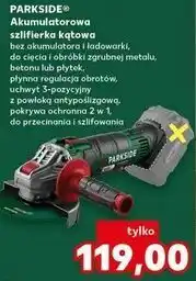 Kaufland Akumulatorowa szlifierka kątowa oferta