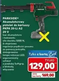 Kaufland Akumulatorowy pistolet do kartuszy PARKSIDE PKA 20-Li A2 20 V oferta
