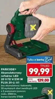 Kaufland Akumulatorowy reflektor LED PLSA 20-Li A1 oferta