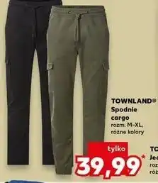 Kaufland TOWNLAND Spodnie cargo oferta