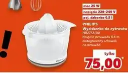 Kaufland Philips Wyciskarka do cytrusów HR2738/00 oferta