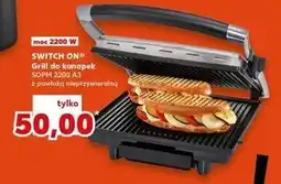 Kaufland Switch On Grill do kanapek SPM 2200 A3 z powłoką nieprzywierającą oferta