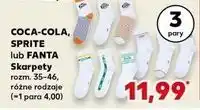 Kaufland COCA-COLA, SPRITE lub FANTA Skarpetki oferta