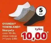 Kaufland OYANDA & TOWNLAND Skarpety 5 par oferta