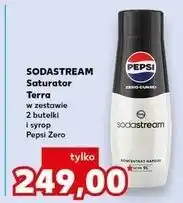 Kaufland SODASTREAM Saturator Terra (z 2 butelkami i syropem Pepsi Zero) oferta