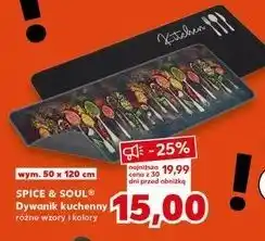 Kaufland SPICE & SOUL Dywanik kuchenny 50x120 cm oferta