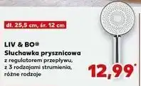 Kaufland LIV & BO Słuchawka prysznicowa z regulatorem przepływu oferta