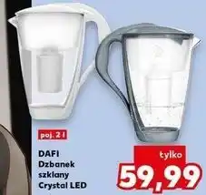 Kaufland DAFI Dzbanek szklany Crystal LED oferta