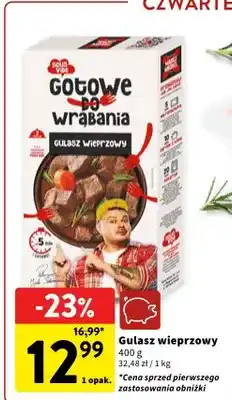 Intermarche Gulasz wieprzowy oferta