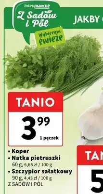 Intermarche Szczypior sałatkowy Z SADÓW I PÓL oferta