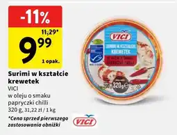 Intermarche Surimi w kształcie krewetek Vici oferta