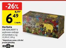 Intermarche Herbata SIR ADALBERT'S oferta