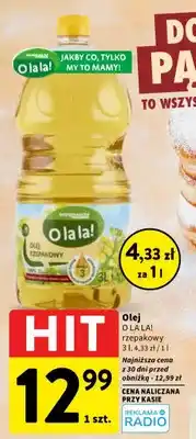 Intermarche Olej O LA LA! rzepakowy oferta