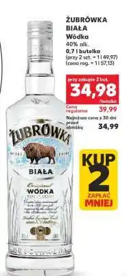 Kaufland ŻUBRÓWKA BIAŁA oferta