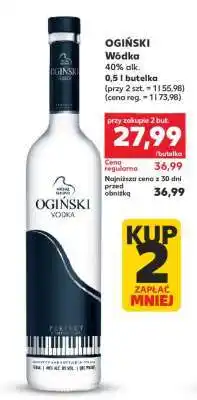 Kaufland OGIŃSKI Wódka oferta
