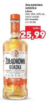 Kaufland ŻOŁĄDKOWA GORZKA oferta