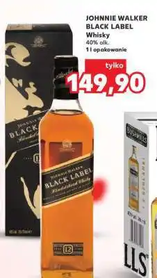 Kaufland JOHNNIE WALKER BLACK LABEL oferta
