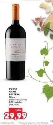 Kaufland PORTA GRAN RESERVA Wino oferta