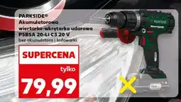 Kaufland PARKSIDE Akumulatorowa wiertarko-wkrętarka udarowa PSBSA 20-Li C3 20 V oferta