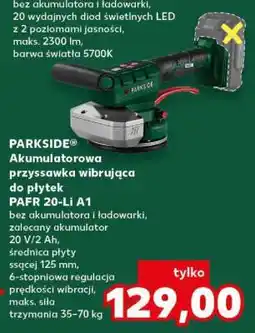 Kaufland PARKSIDE Akumulatorowa przyssawka wibrująca do płytek PAFR 20-Li A1 oferta