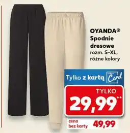 Kaufland OYANDA Spodnie dresowe oferta