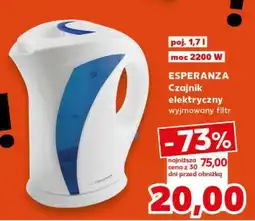 Kaufland ESPERANZA Czajnik elektryczny oferta