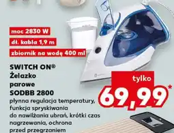 Kaufland SWITCH ON Żelazko parowe SODBB 2800 oferta