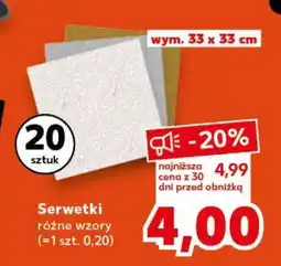 Kaufland Serwetki oferta
