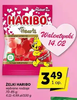 Euro Sklep Żelki HARIBO wybrane rodzaje oferta