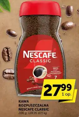Groszek Kawa rozpuszczalna Nescafe Classic oferta