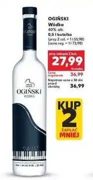 Kaufland Wódka Ogiński Vodka oferta