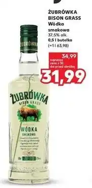 Kaufland Wódka Żubrówka Bison Grass oferta