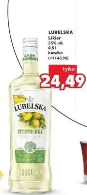 Kaufland Wódka Lubelska Cytrynówka oferta