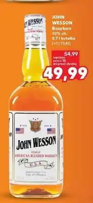 Kaufland Whiskey John Wesson oferta