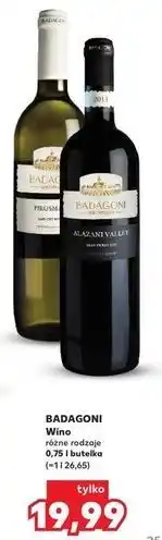 Kaufland Wino Badagoni Alazani Valley oferta