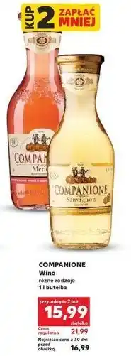 Kaufland Wino Companione Merlot oferta
