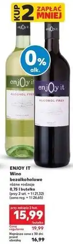 Kaufland Wino Enjoy It Chardonnay oferta