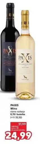 Kaufland Wino czerwone wytrawne Paxis Lisboa oferta