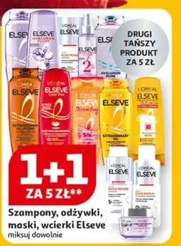 Auchan Maska do włosów nawilżająca L'oreal Elseve Hyaluron Plump oferta