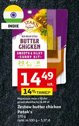 Auchan Sos butter chicken Patak's oferta