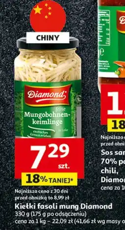 Auchan Kiełki fasoli mung Diamond oferta