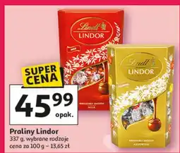 Auchan Bombonierka assorted cornet Lindt Lindor oferta